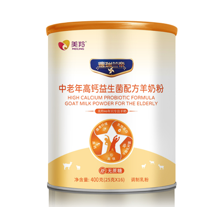 中老年高钙益生菌配方羊奶粉